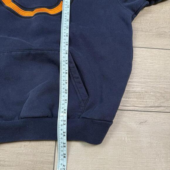 VTG Chicago Bears Hoodie Mens Medium Fleece Big Logo Y2K 2000s Canada Made Wash - Picture 6 of 7